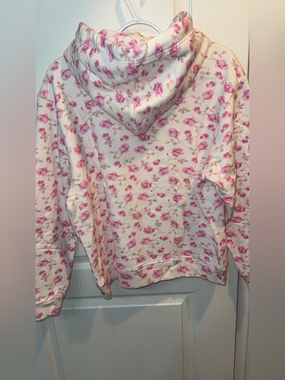 LoveShackFancy Nacova Hoodie Sterling Dusk BNWT! XS - Picture 2 of 4